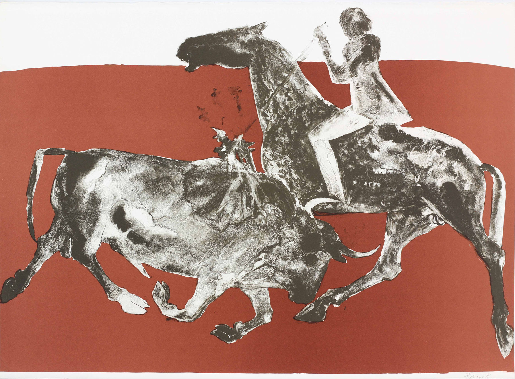 Elisabeth Frink, Reioneadora, 1973