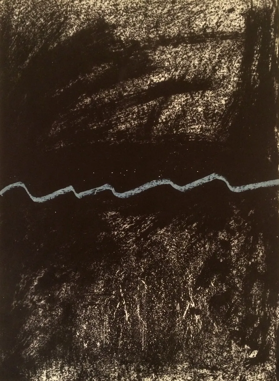 Christmas Auction 2021, LOT 165: Antoni Tàpies - Plate I from ‘Derrière le Miroir - Tàpies’, 1968