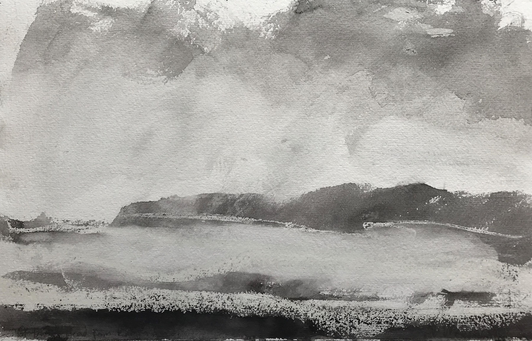 Jason Hicklin, St David's Head from Ramsey Sound, 2020