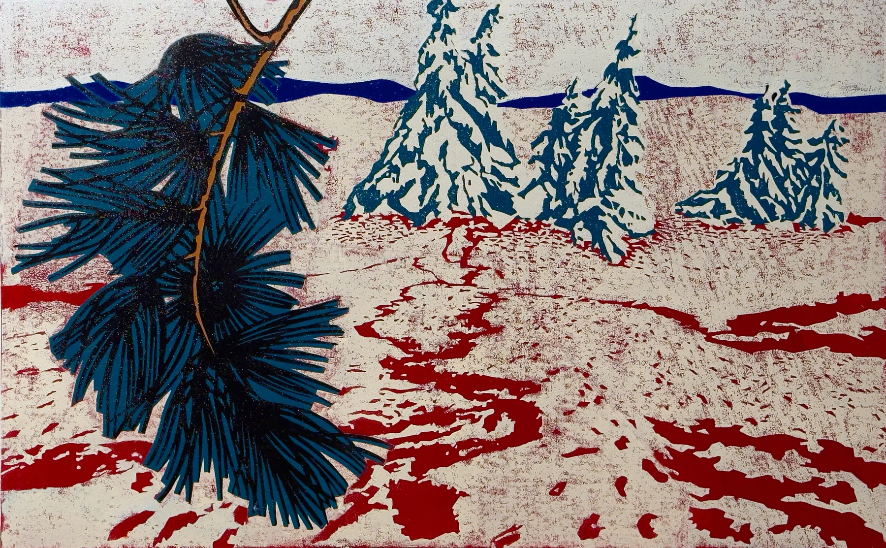 Paul Hogg, Pathways in the Snow, 2026