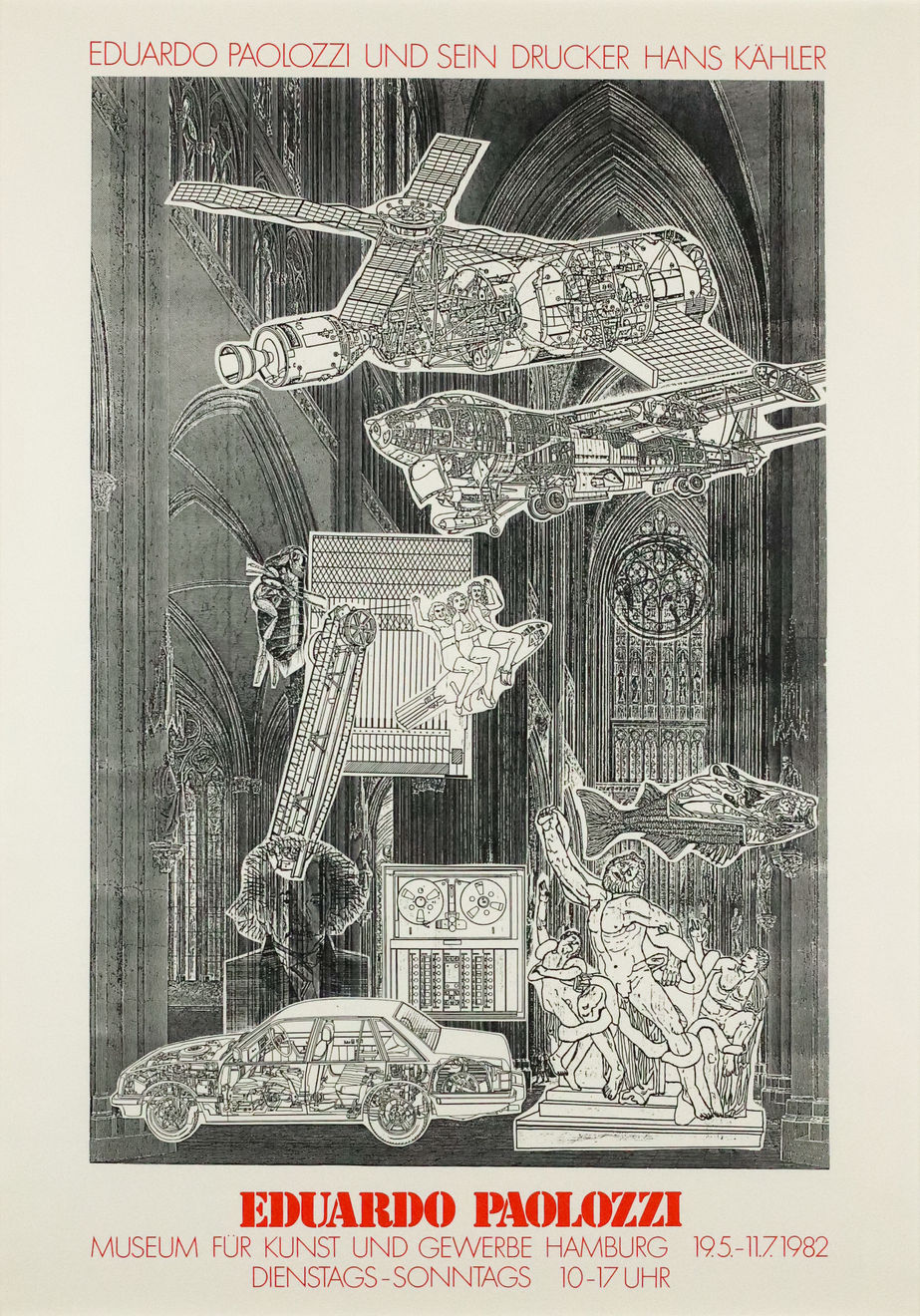 Eduardo Paolozzi, Eduardo Paolozzi Und Sein Drucker Hans Kahler 2, 1982