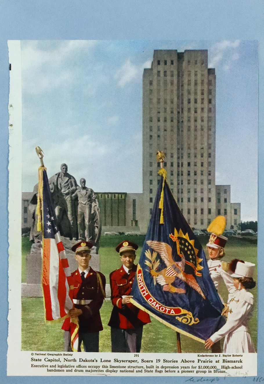 Eduardo Paolozzi, North Dakota's Lone Sky Scraper, 1972
