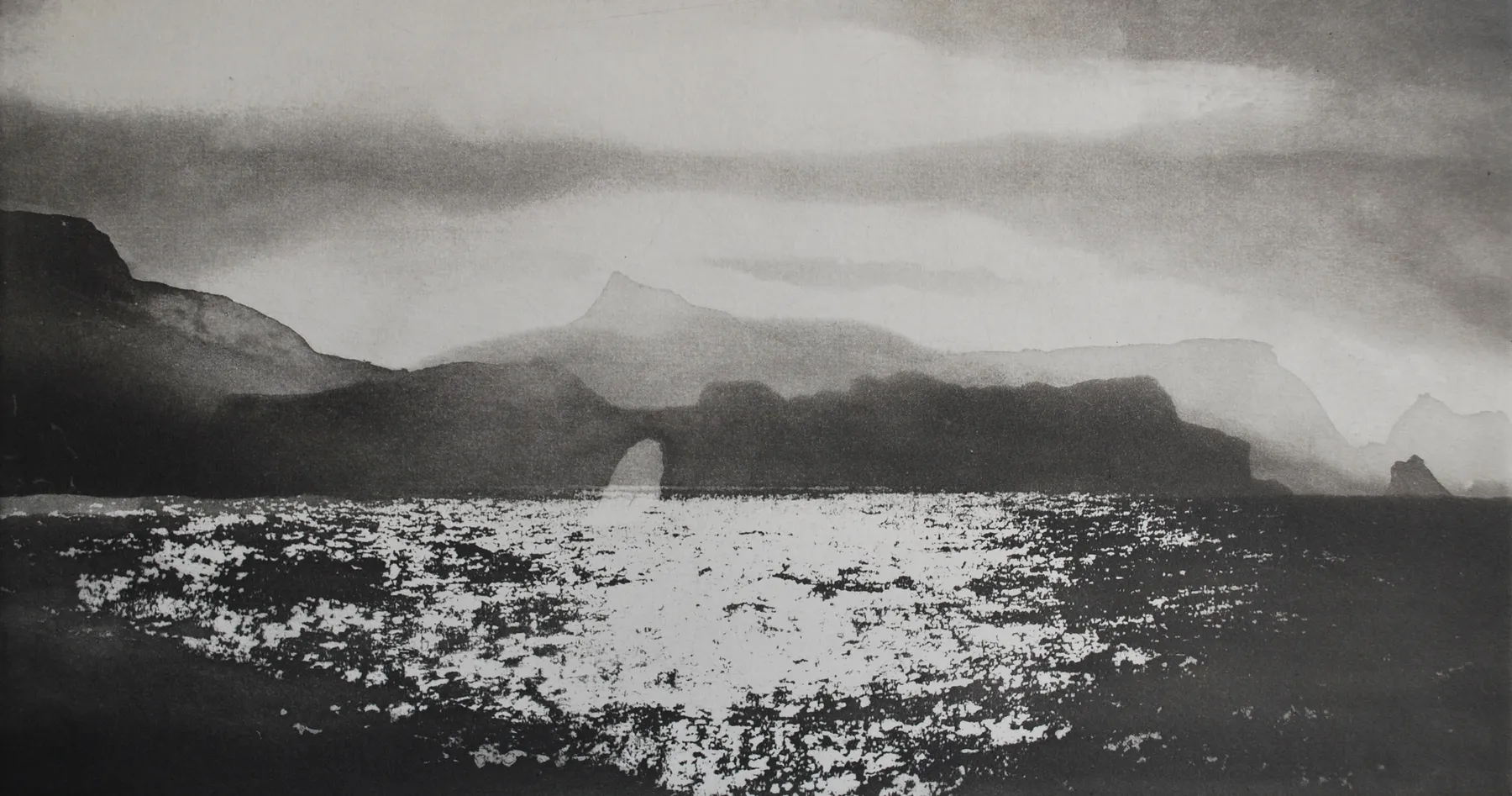 Norman Ackroyd, Pig Island, 2013
