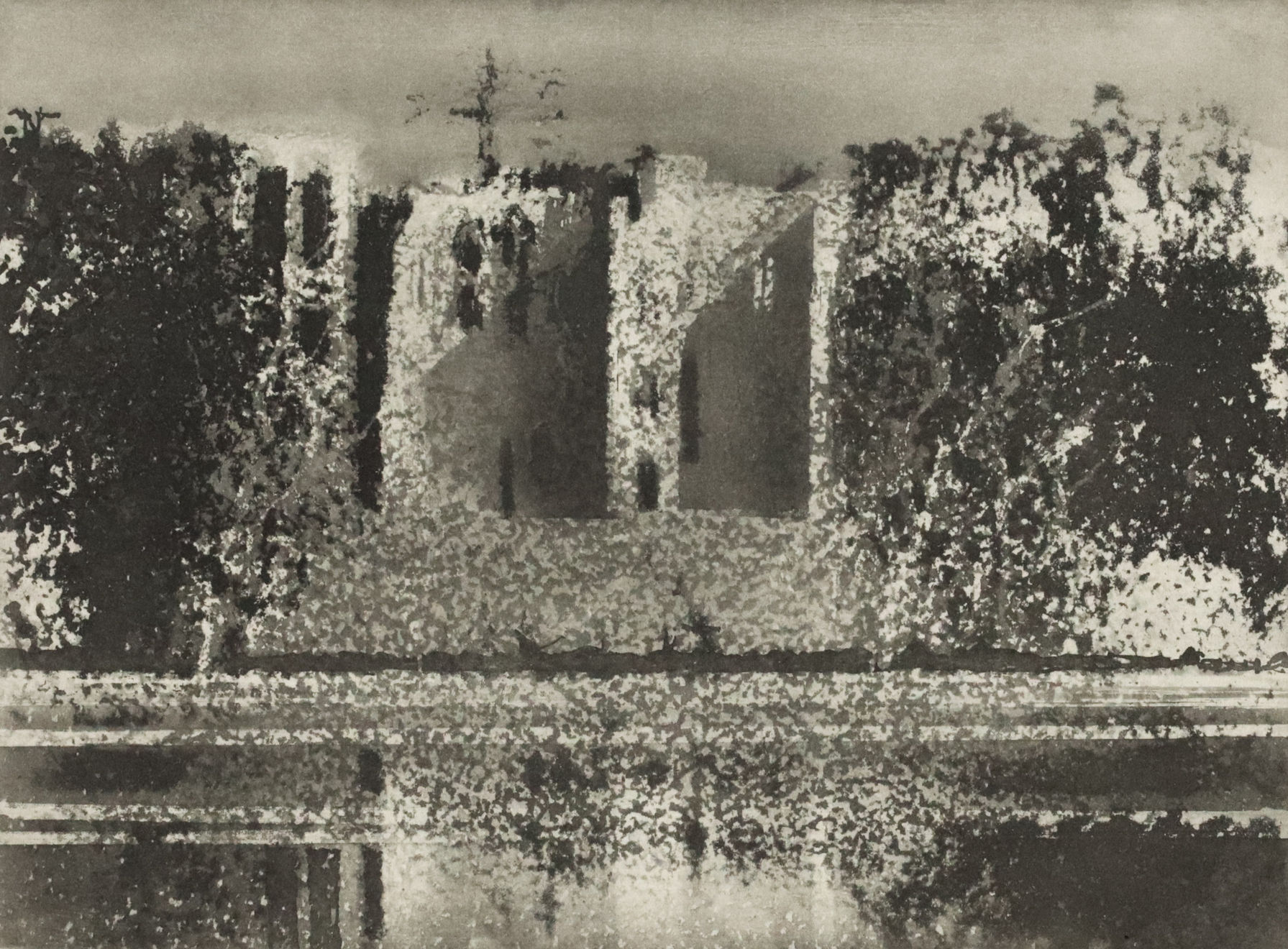 Norman Ackroyd, Old Wardour, 2020