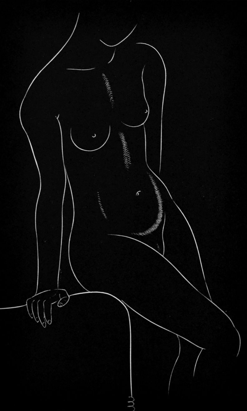 Summer Secret Bid Auction 2023, LOT 80: Eric Gill - Block XX (From ‘25 Nudes’), 1938