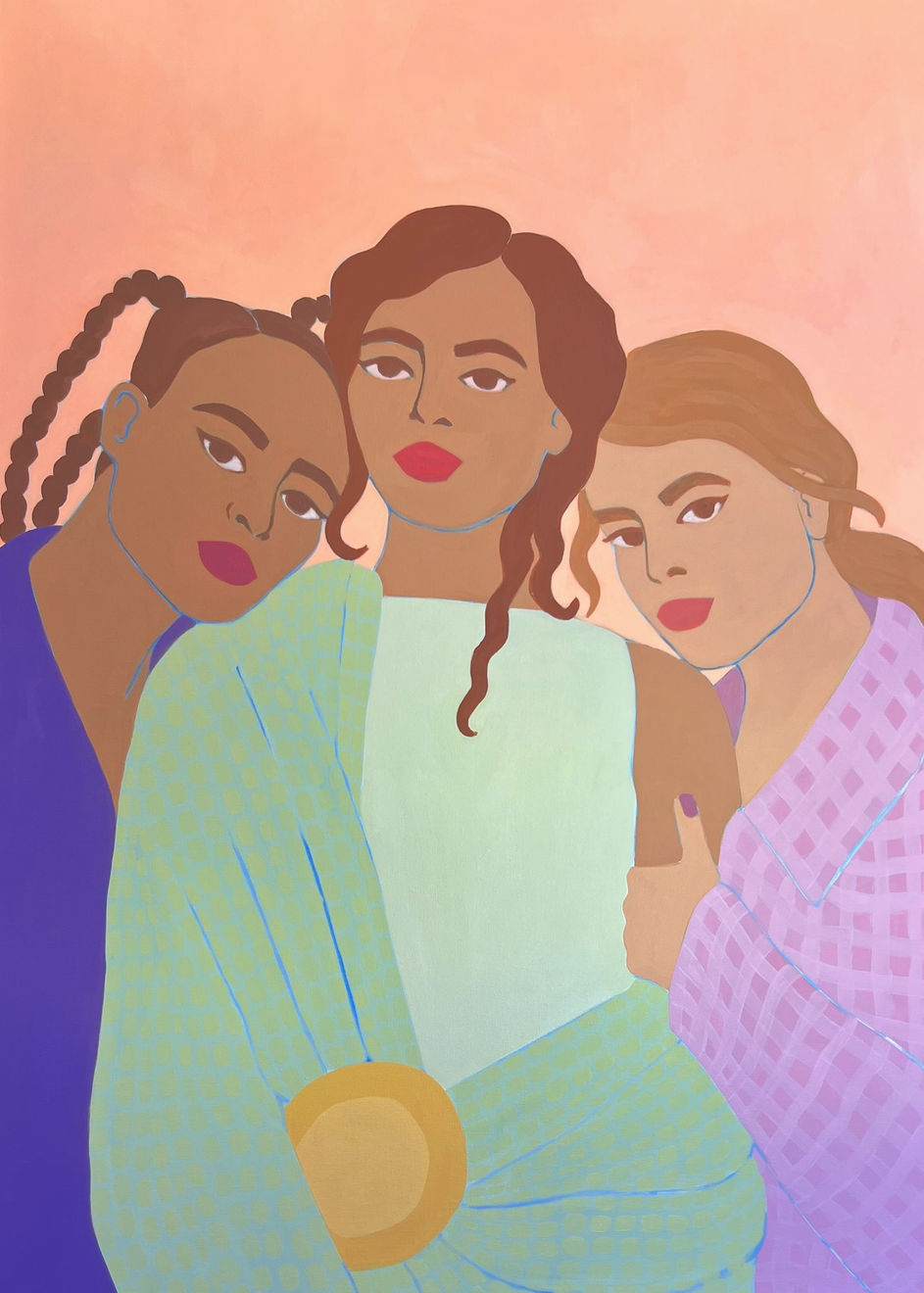 Susie Stone, Trio Portrait, 2025