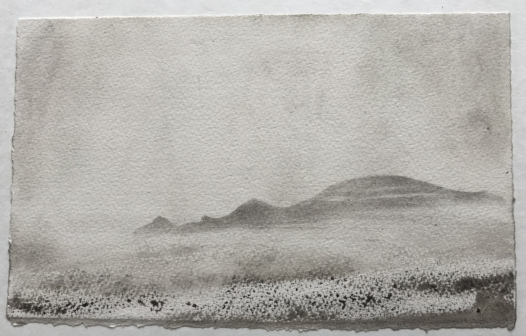 Jason Hicklin, Grassholm Island from Broad Sound, 2020