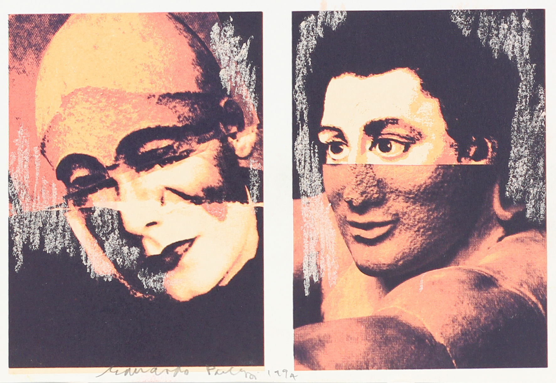 Eduardo Paolozzi, Untitled (maquette for Hollywood Faces), 1994