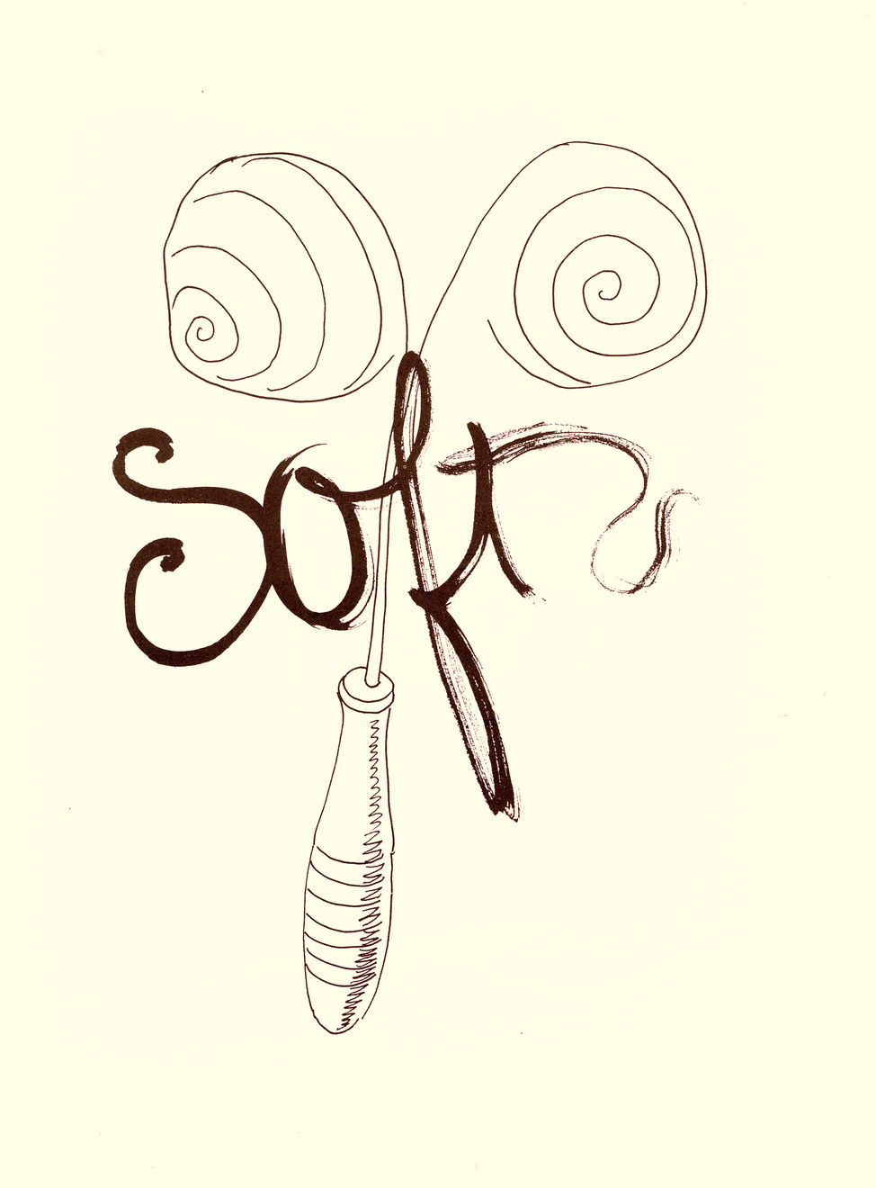 Man Ray, S - Soft, 1948