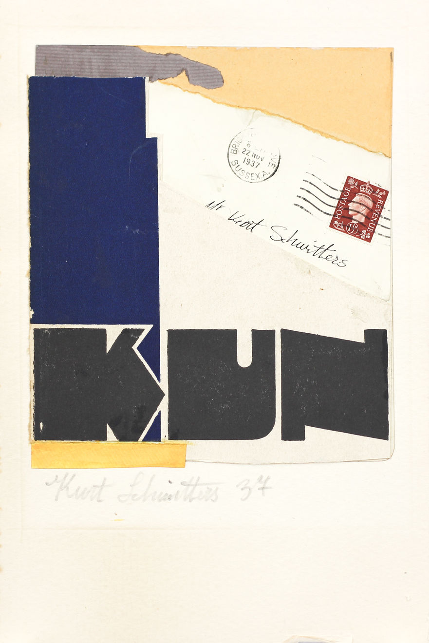 Kurt Schwitters, Untitled, 1937