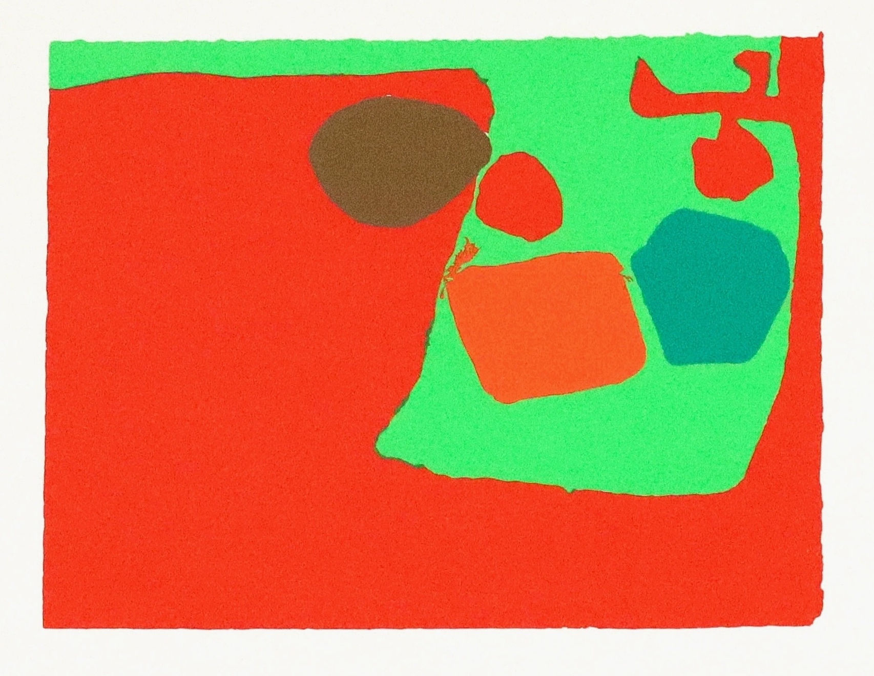 Patrick Heron, Mini February V, 1974