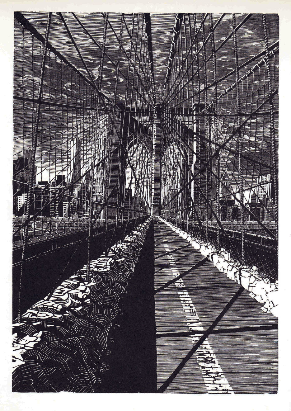 Anne Desmet, Brooklyn Bridge: New Day (Second Edition), 2020
