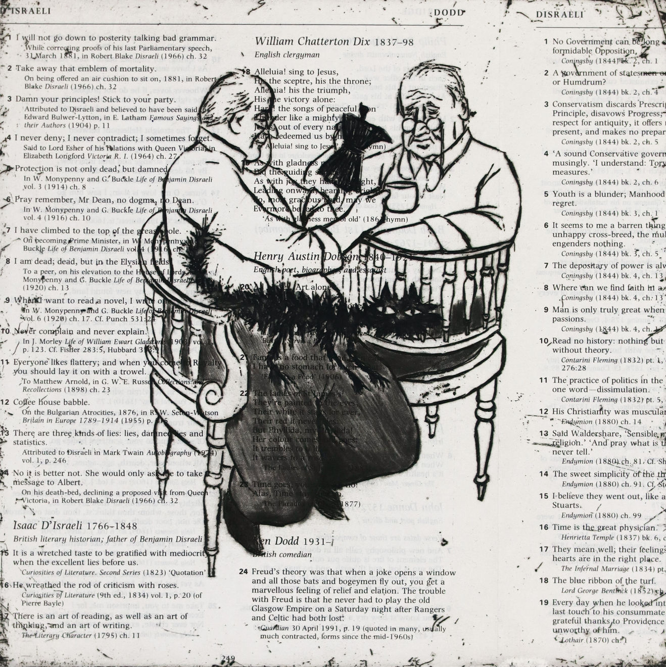 Mychael Barratt, William Kentridge’s Cat, 2025