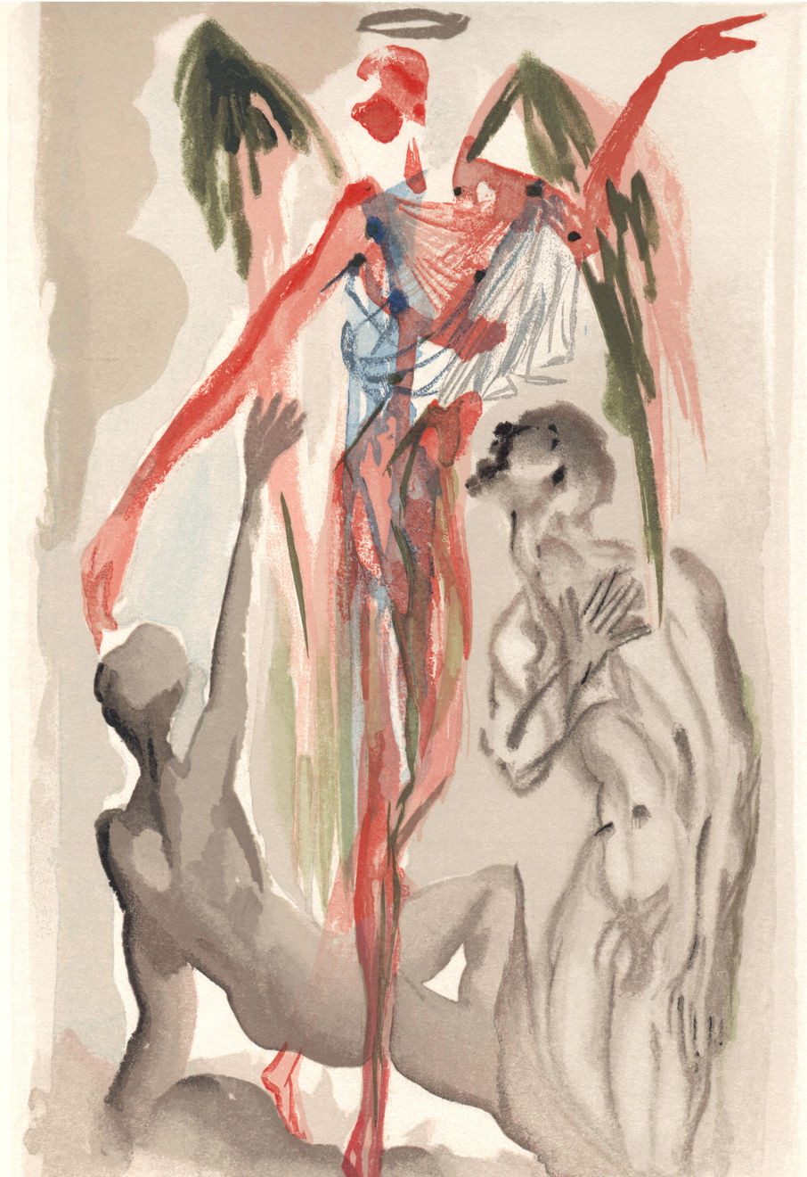 Salvador Dalí, Earthly Paradise (Purgatory: Canto 32), 1960-64