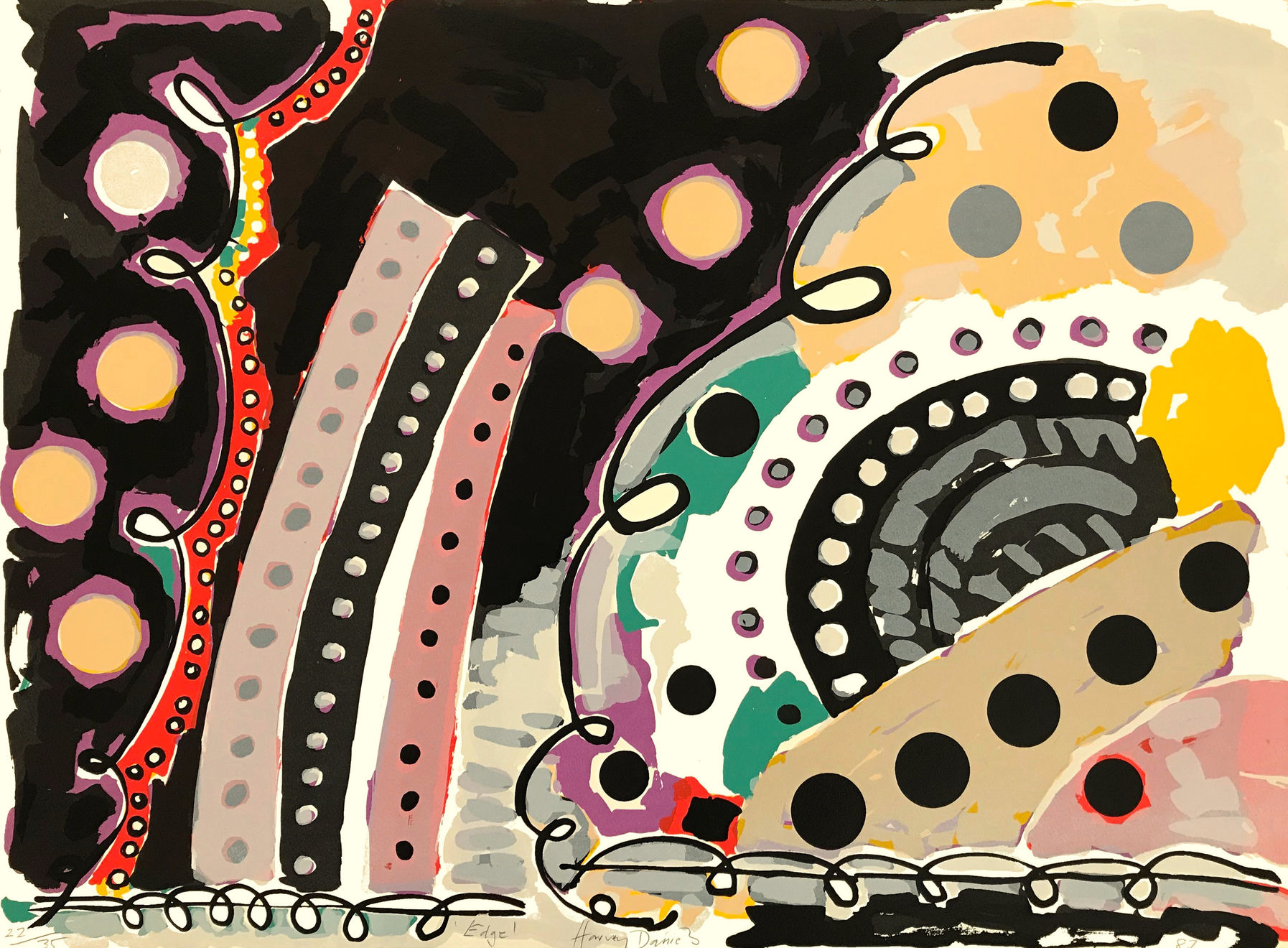 Harvey Daniels, Edge, 1987