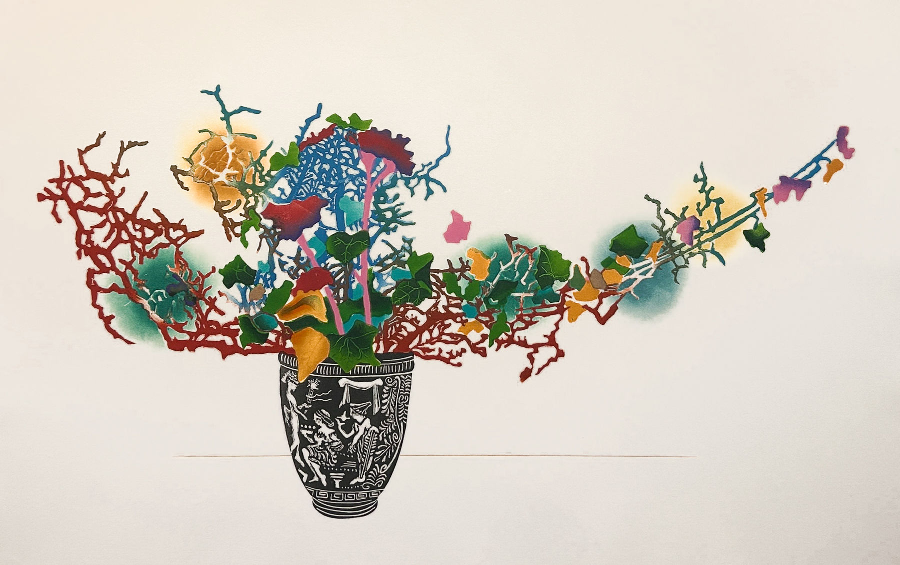 Sophie Layton, Ivy and Celosia I, 2023