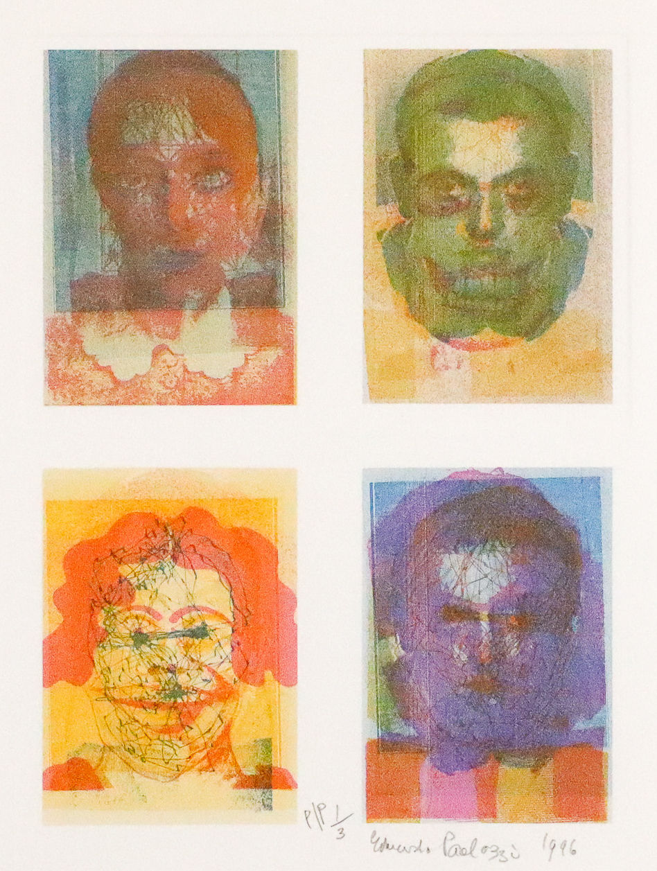 Eduardo Paolozzi, Untitled (Four Heads), 1996