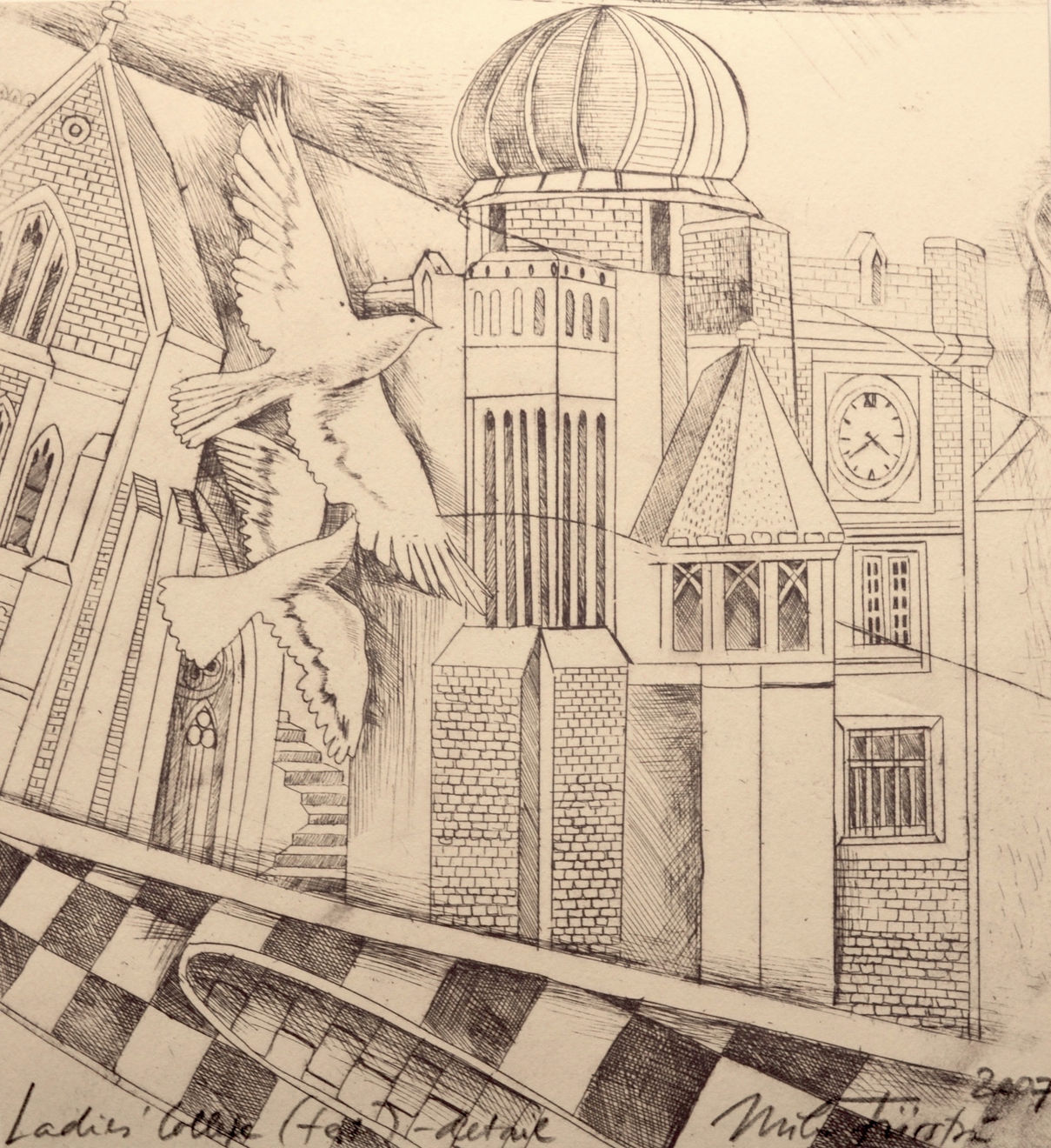 Christmas Auction 2021, LOT 72: Mîla Fürstová - Ladies College (Detail), 2007