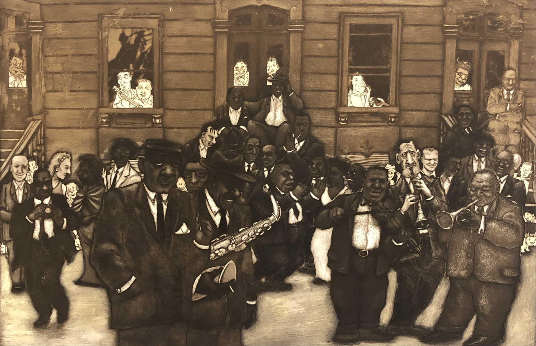 Summer Auction 2021, LOT 7: Mychael Barratt - A Great Day in Harlem