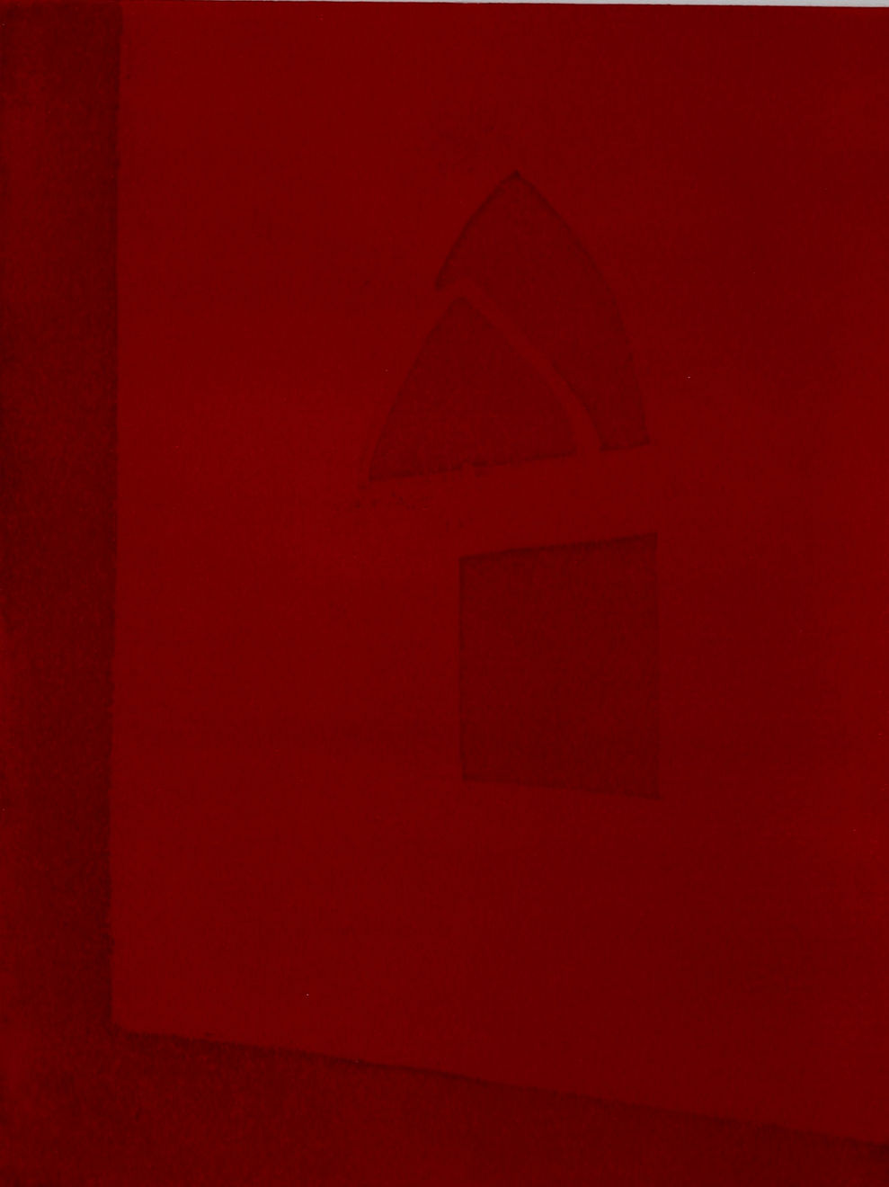 Chloé Bocquet, Surface évènement 2 (Rouge), 2025