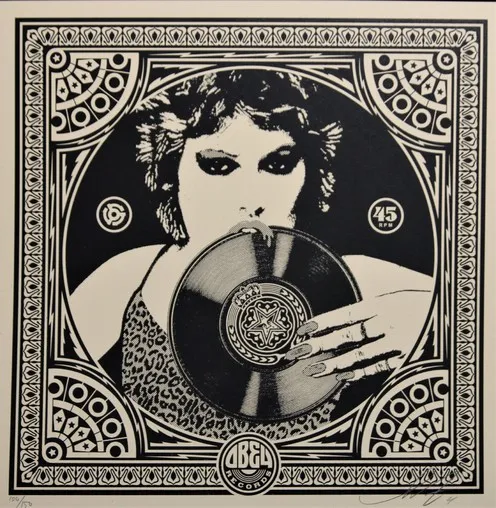 Summer Secret Bid Auction 2023, LOT 64: Shepard Fairey - Obey Punk Girl, 2011
