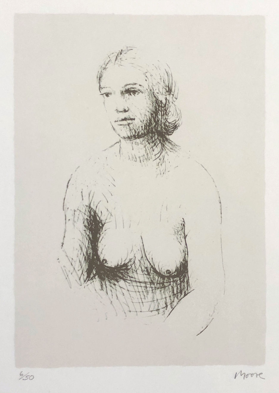 Henry Moore, Girl I, 1974