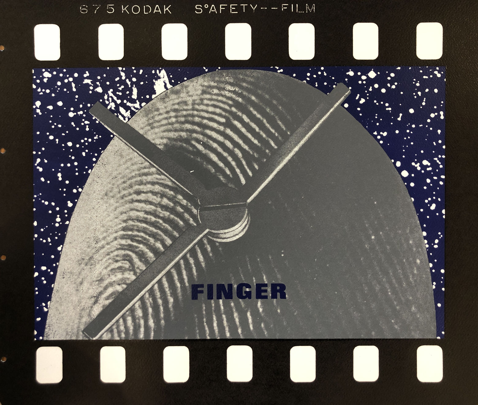 Dulwich College Secret Bid Auction 2024, LOT 154: Joe Tilson - Software Chart Questionnaire - ‘Finger' , 1968