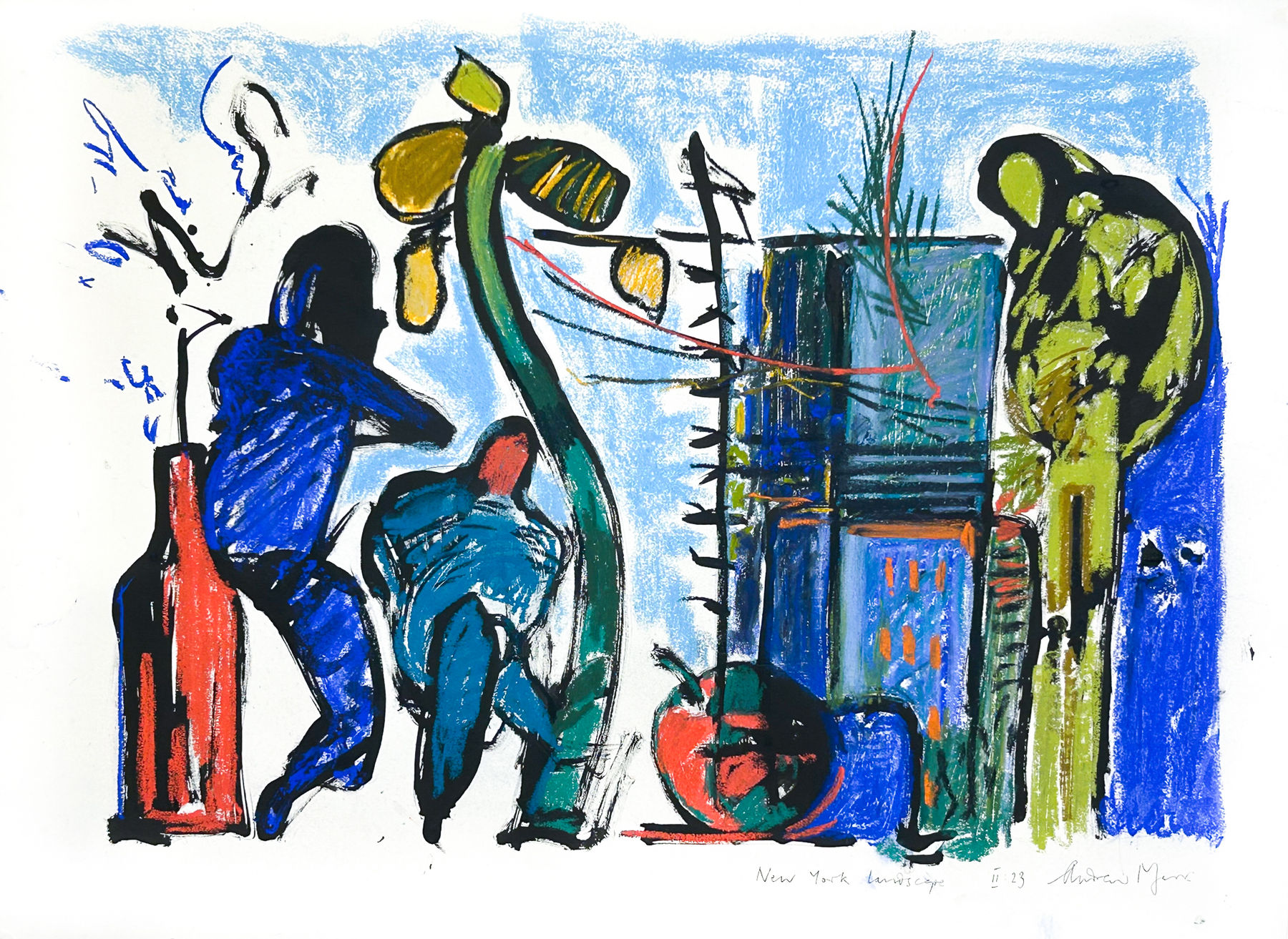 Andrew Marr, New York Landscape II:23, 2023