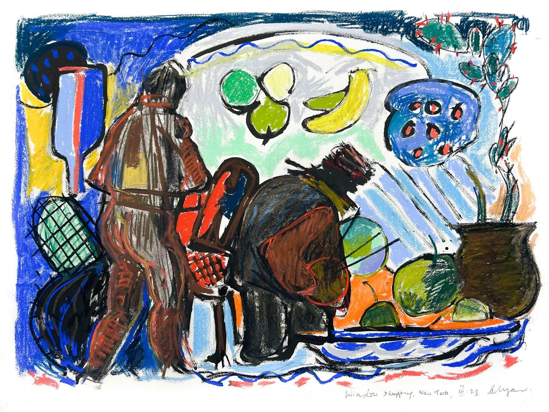 Andrew Marr, Window Shopping, New York III:23, 2023