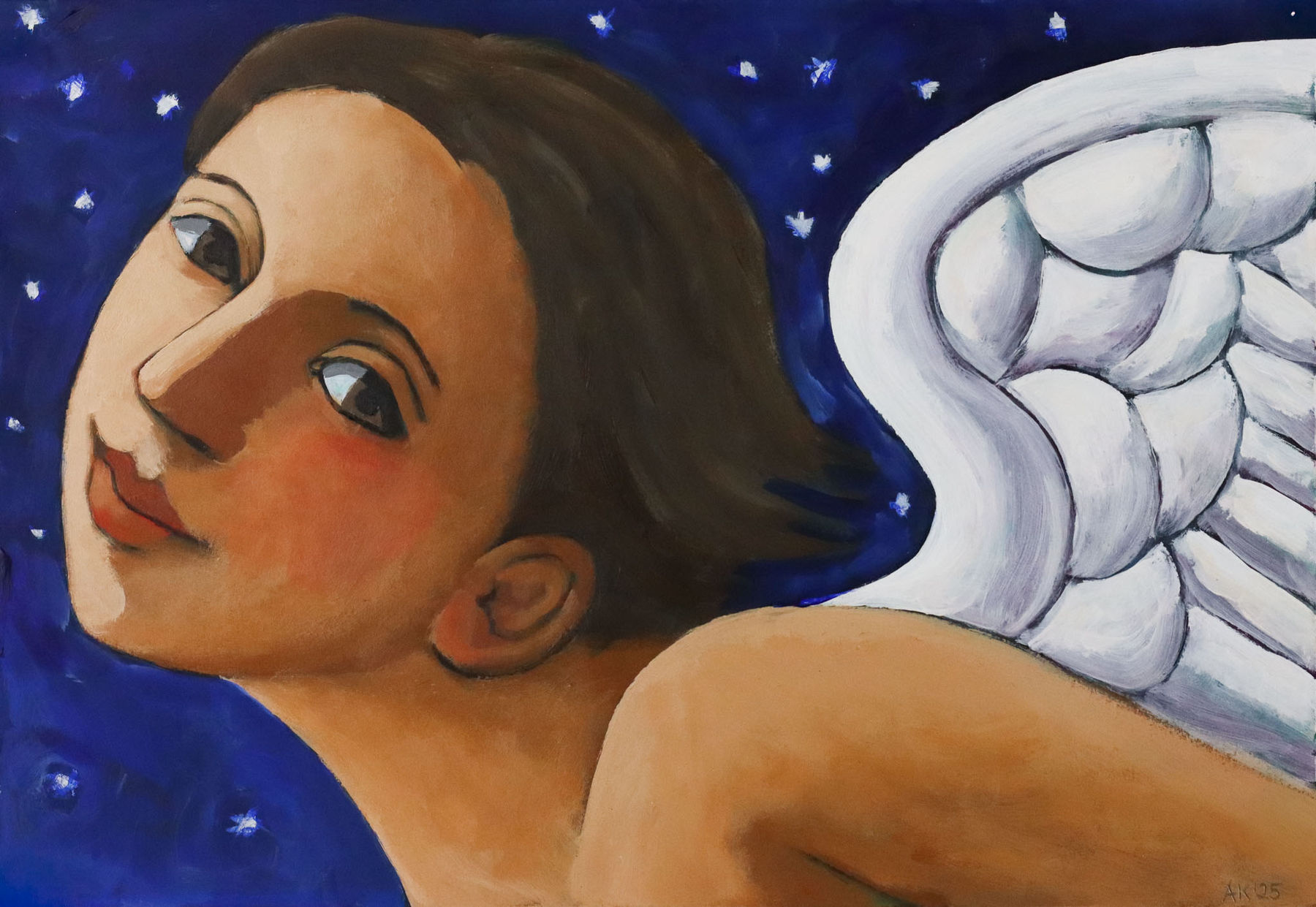 Anita Klein, Flying Angel, 2025