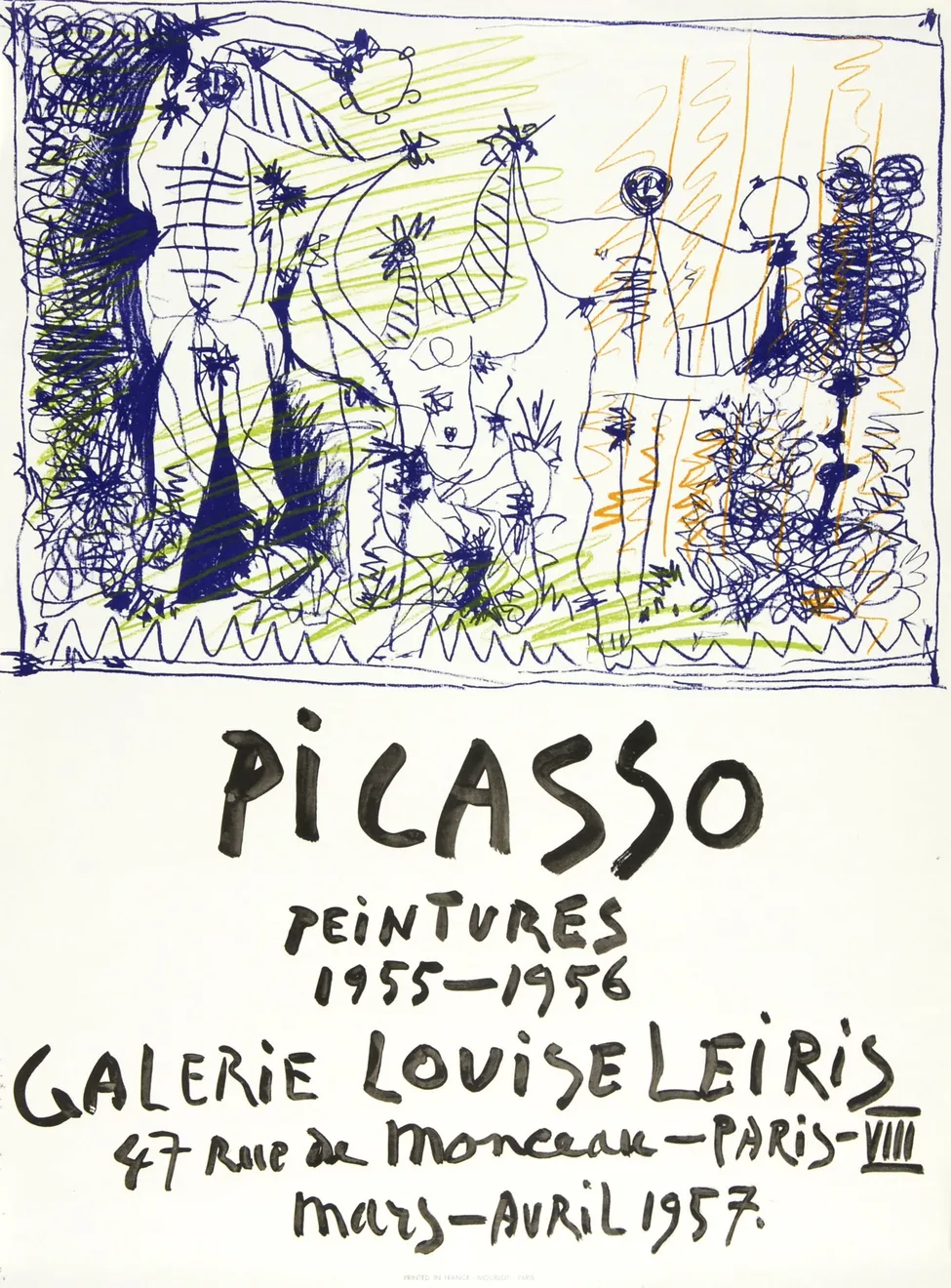 Christmas Auction 2021, LOT 152: Pablo Picasso - Picasso Peintures 1955-1956, 1957