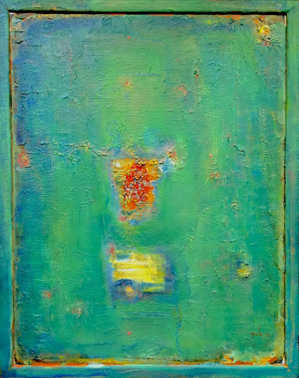 Barrington Tobin, Pair of Paintings I, 2001