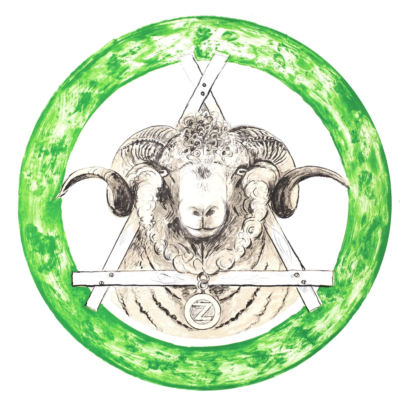 Graham Sutherland, Ram's Head V, c.1979