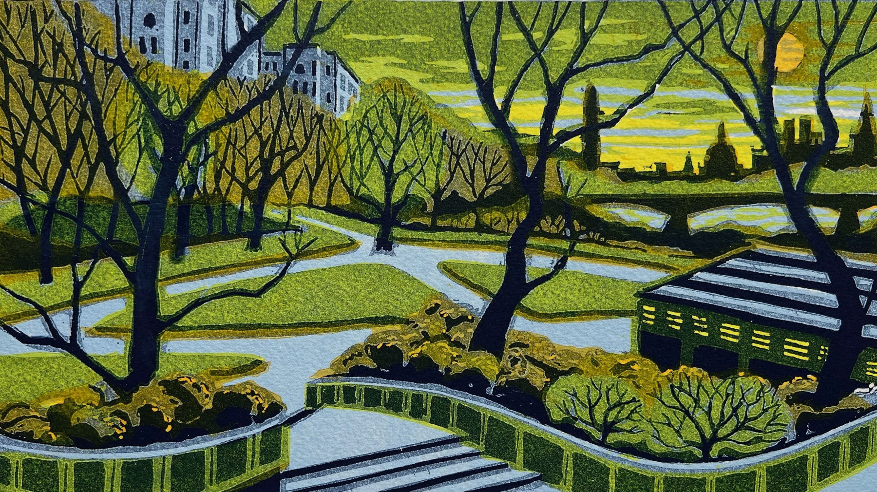 Gail Brodholt, Winter Daybreak, 2024