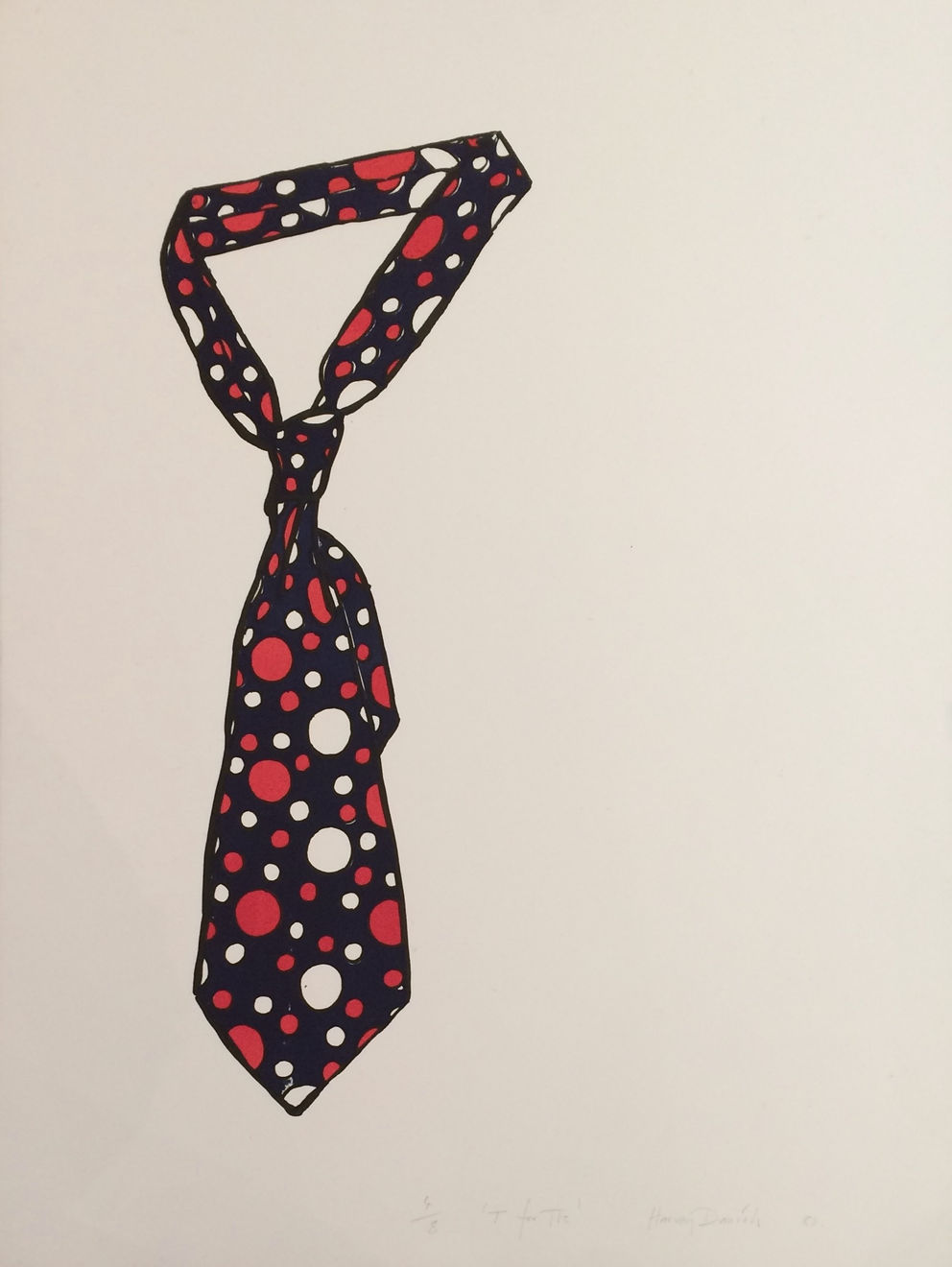 Harvey Daniels, T for Tie, 1980