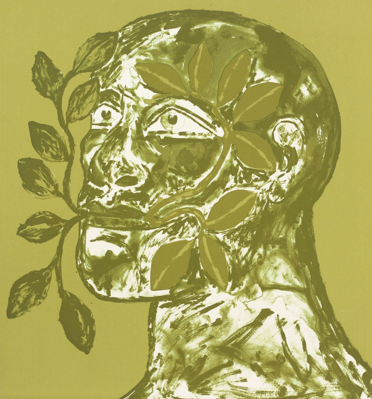 Elisabeth Frink, Green Man (Green Variant), 1992