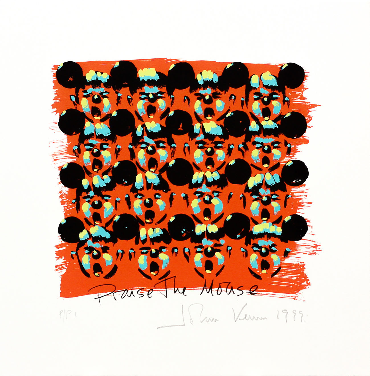 Summer Secret Bid Auction 2024, LOT 111: John Keane - Praise the Mouse, 1999