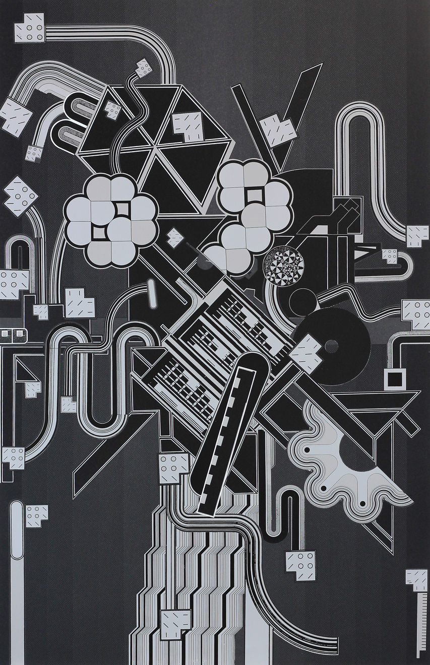 Eduardo Paolozzi, Calcium Light Night 6, 1974