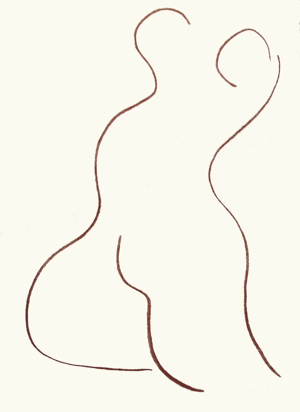 Henri Matisse, Plate 47. Florilège des Amours de Ronsard, 1948