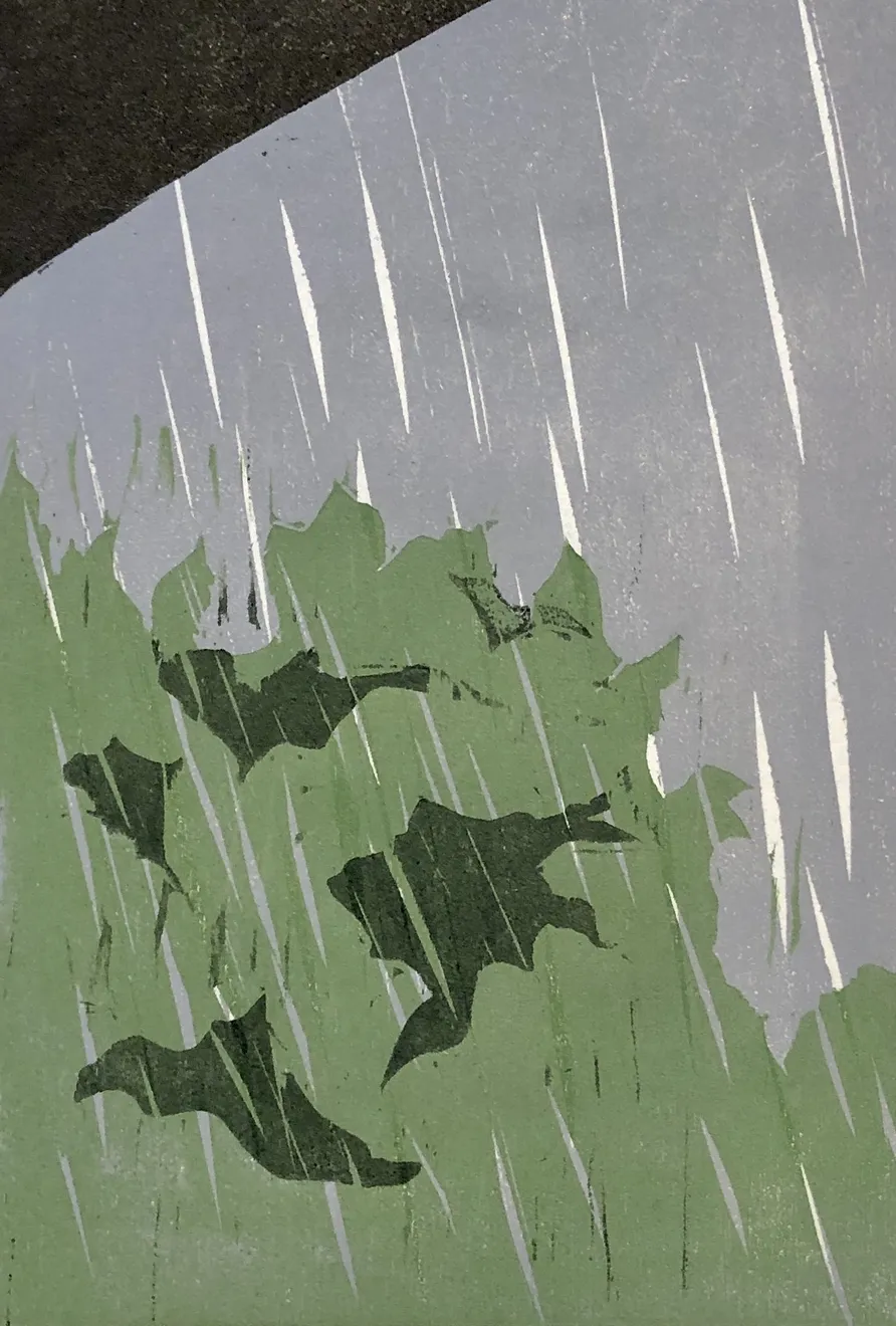 Summer Secret Bid Auction 2023, LOT 88: Grace Hailstone - Summer Rain, 2020
