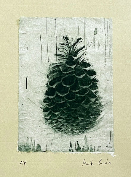 Christmas Secret Bid Auction , LOT 23: Maite Cascón - Piti’s Pine Cone Study, 2022
