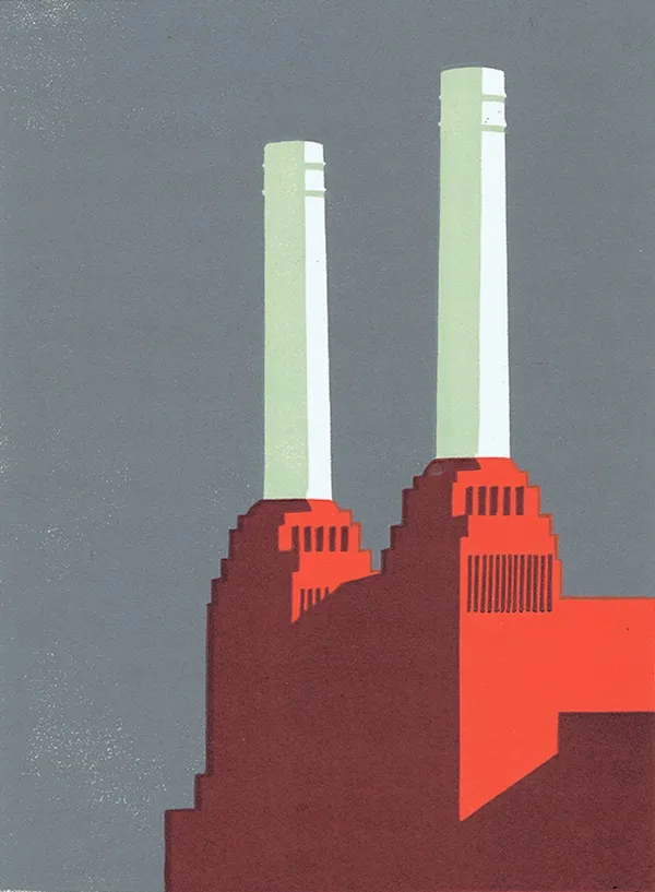 Paul Catherall, Battersea Slate II, 2014