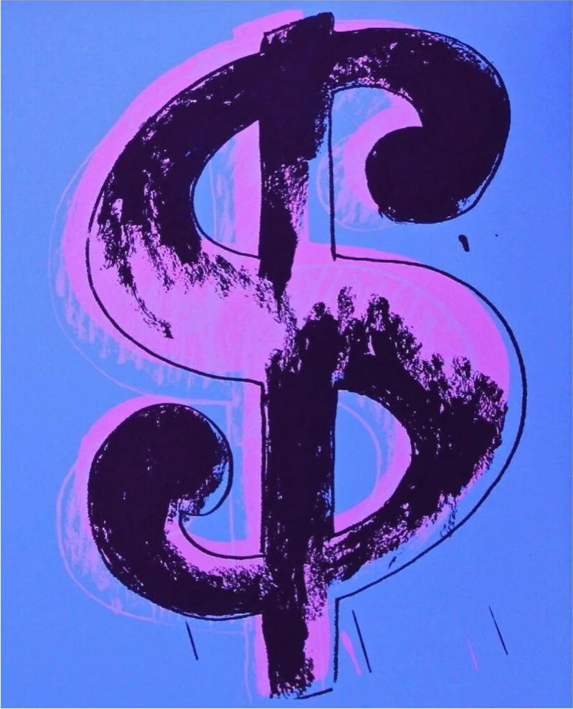 Andy Warhol, Dollar Blue
