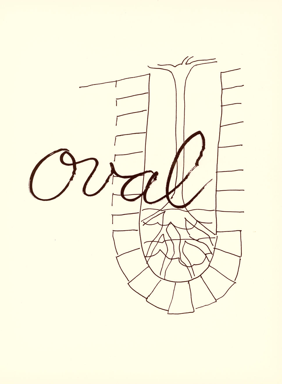 Man Ray, O - Oval, 1948