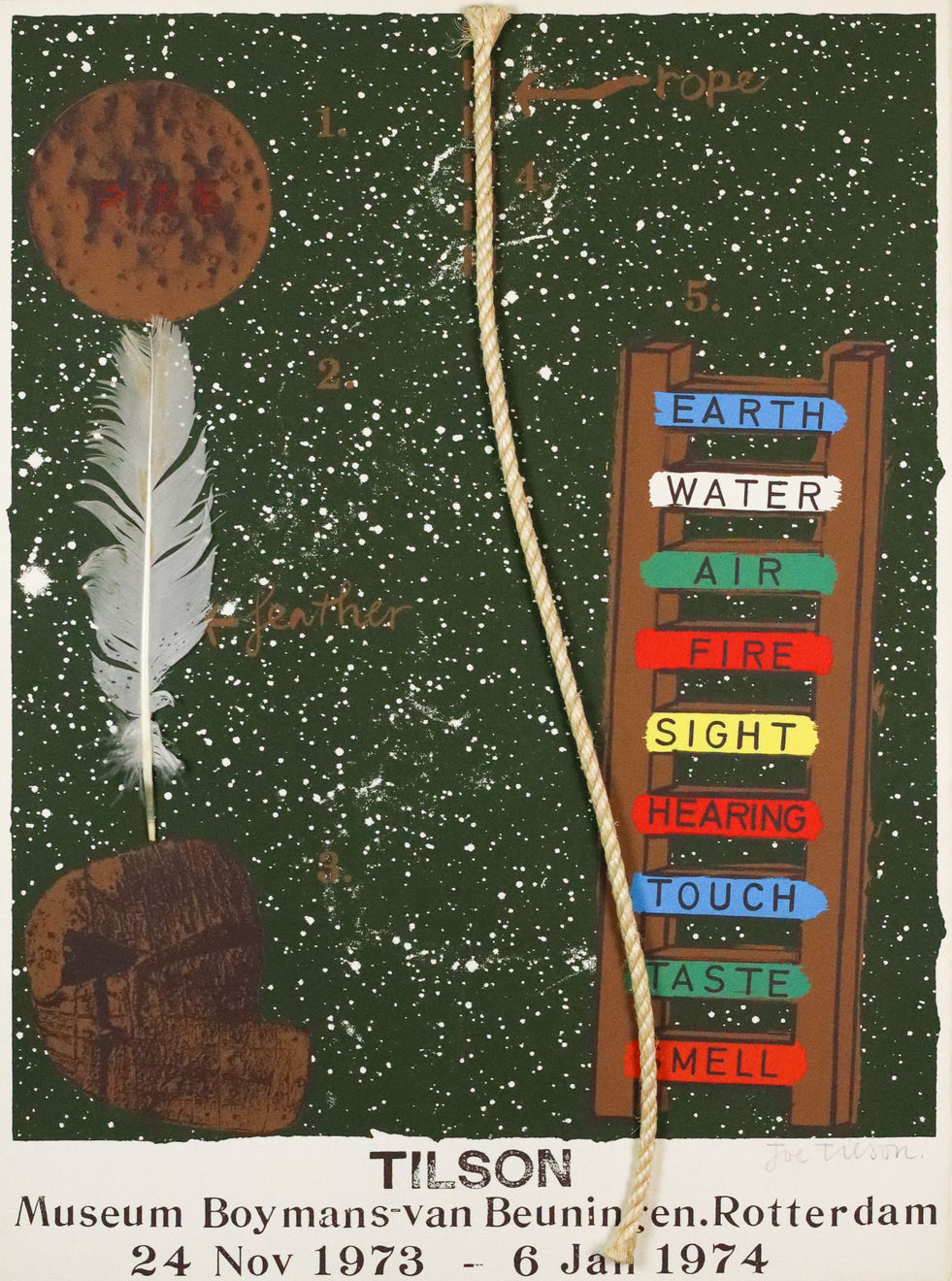Joe Tilson, Tools of the Shaman, 1972