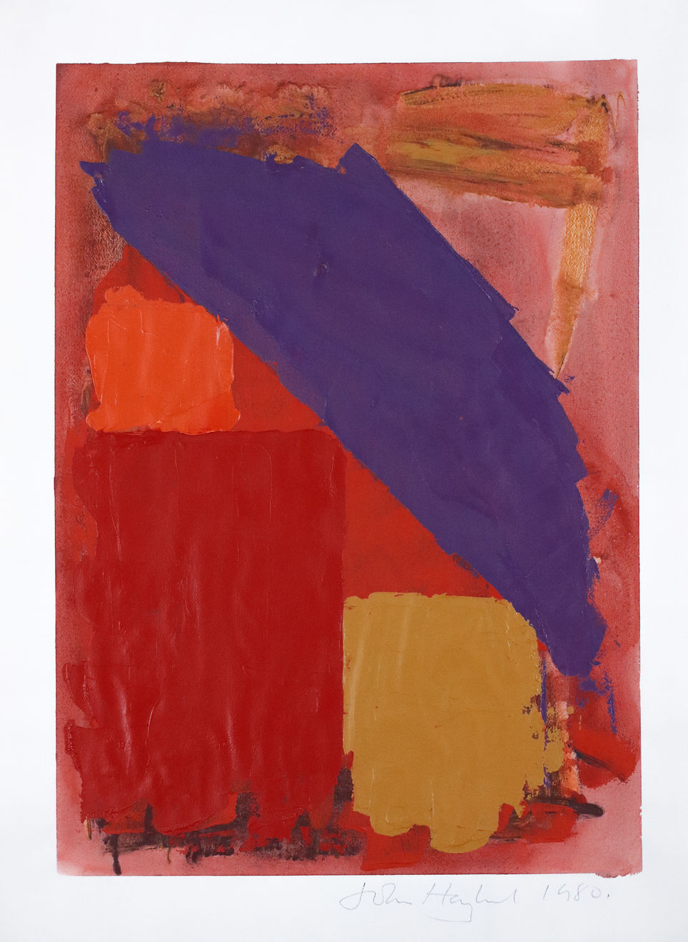 John Hoyland, Untitled 10, 1980