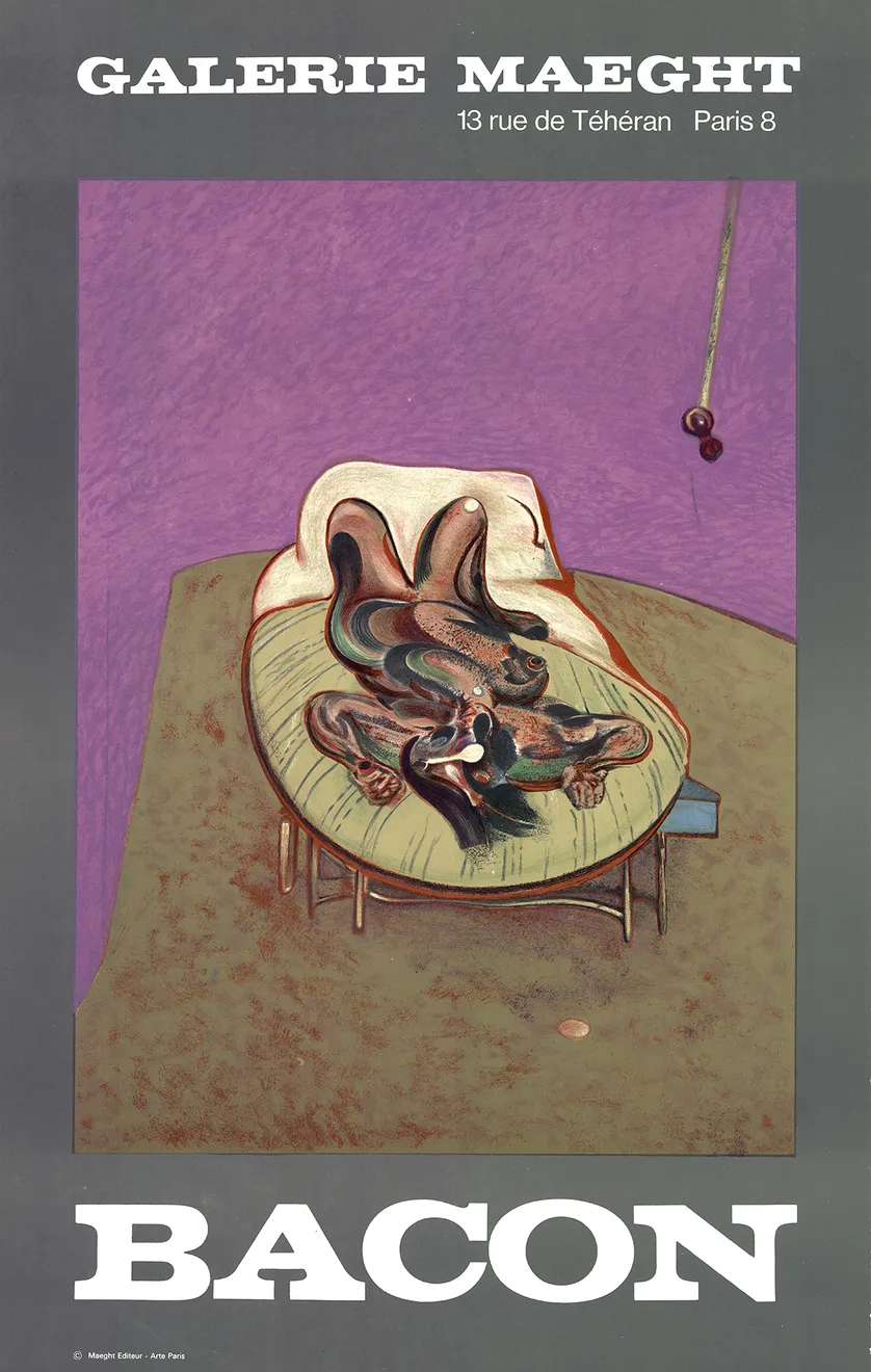 Summer Secret Bid Auction 2022, LOT 6: Francis Bacon (after) - Galerie Maeght 1967 Exhibition Poster, 1967