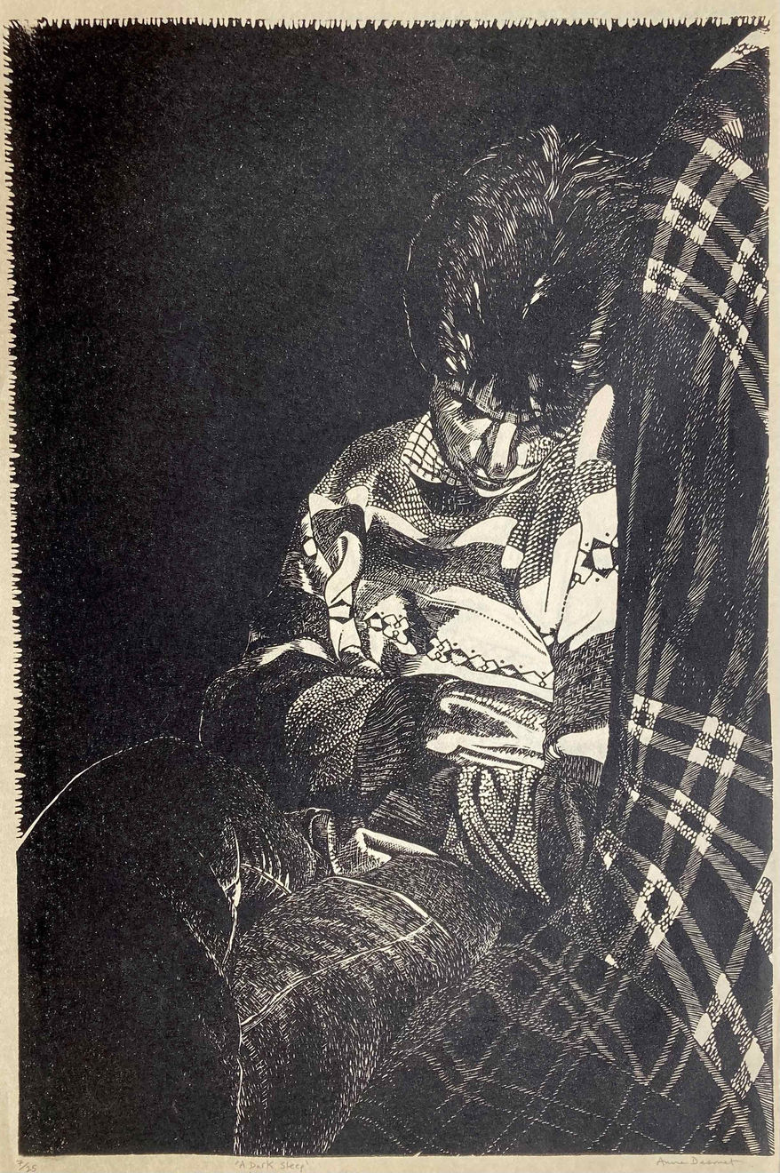 Anne Desmet, A Dark Sleep, 1989