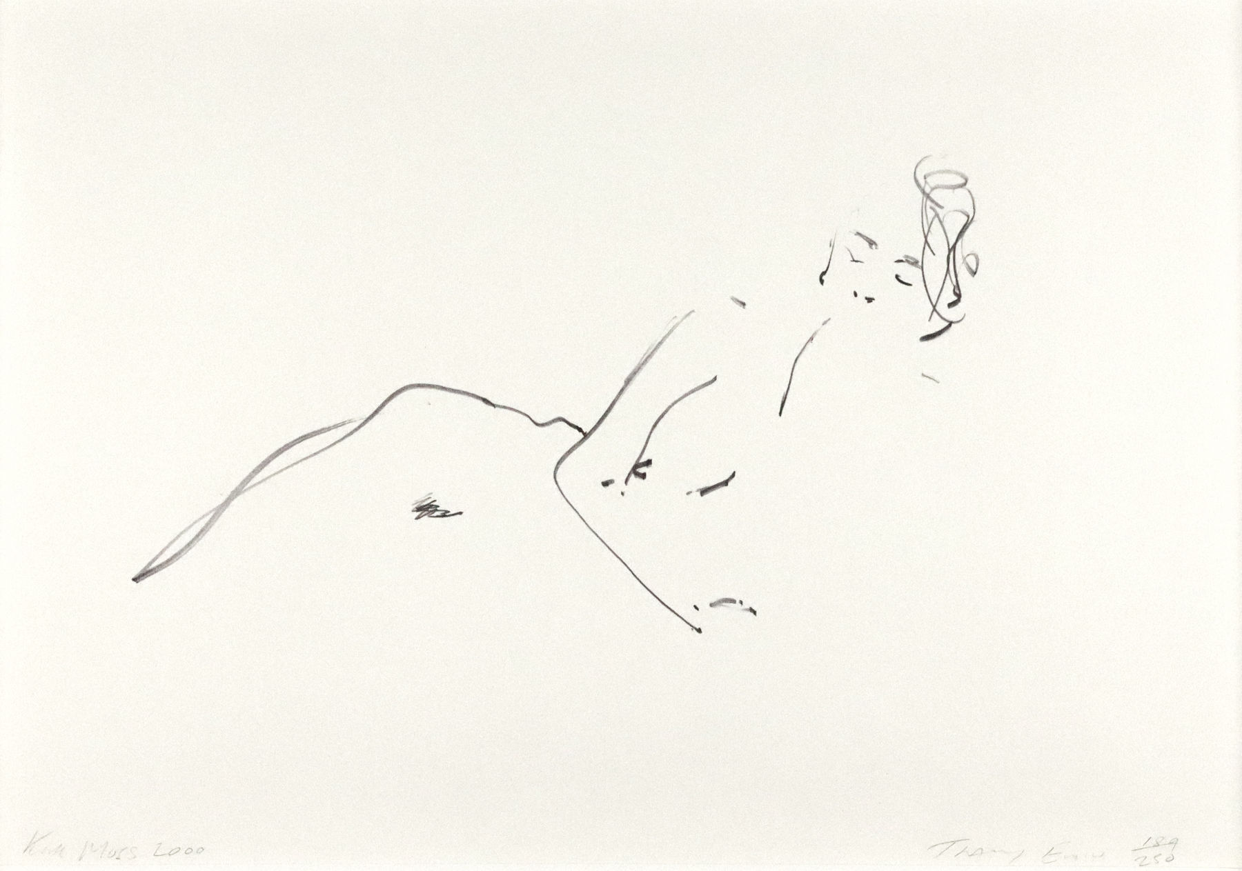 Dulwich College Secret Bid Auction 2025, Lot 49: Tracey Emin - Kate Moss, 2006