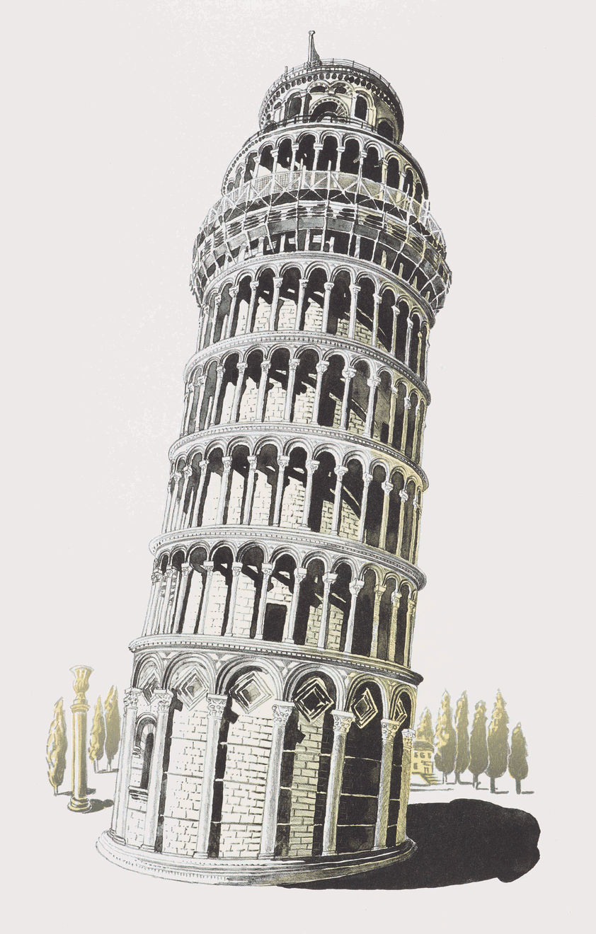Anne Desmet, Leaning Tower, 2016